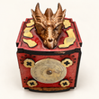 Load image into Gallery viewer, Dragon's Vault Puzzle Box – Handmade Fantasy Escape Room Game, Mechanical Brainteaser, Gift for Puzzle Lovers
