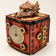 Load image into Gallery viewer, Dragon's Vault Puzzle Box – Handmade Fantasy Escape Room Game, Mechanical Brainteaser, Gift for Puzzle Lovers
