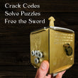 Load image into Gallery viewer, Excalibur: Sword in the Stone - Escape Room &amp; Puzzle Box
